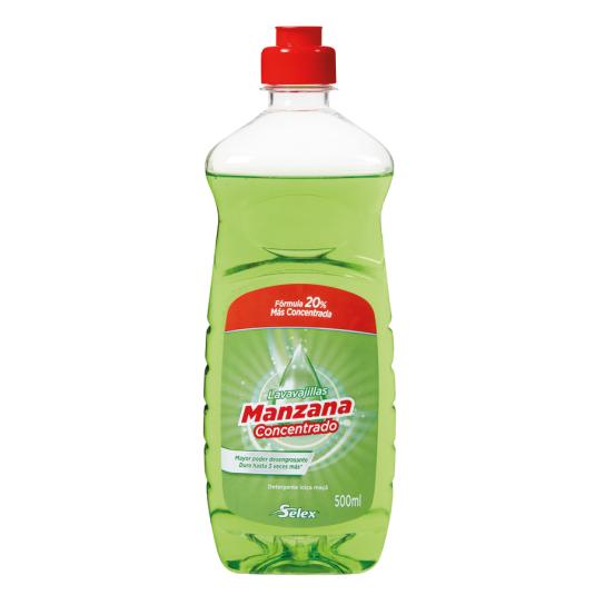 LAVAVAJILLAS CONC.MANZANA SELEX 0,5L