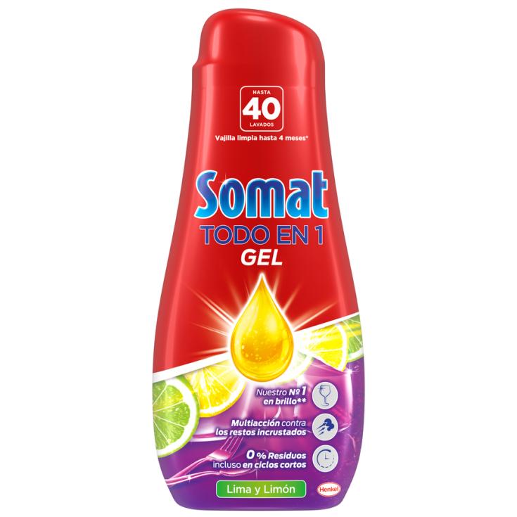 DETER.GEL LIMON TODO EN UNO SOMAT 40D