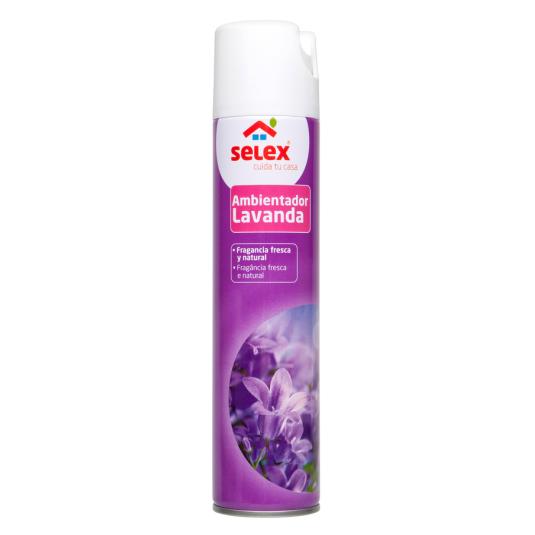 AMBIENTADOR SPRAY LAVANDA FRAGANZA 300ML