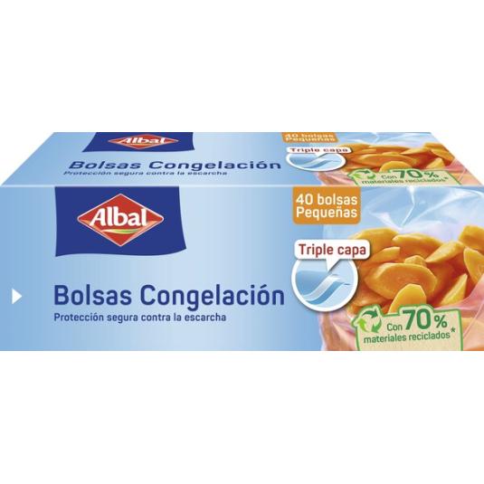 BOLSAS CONGELACION ALBAL 50U
