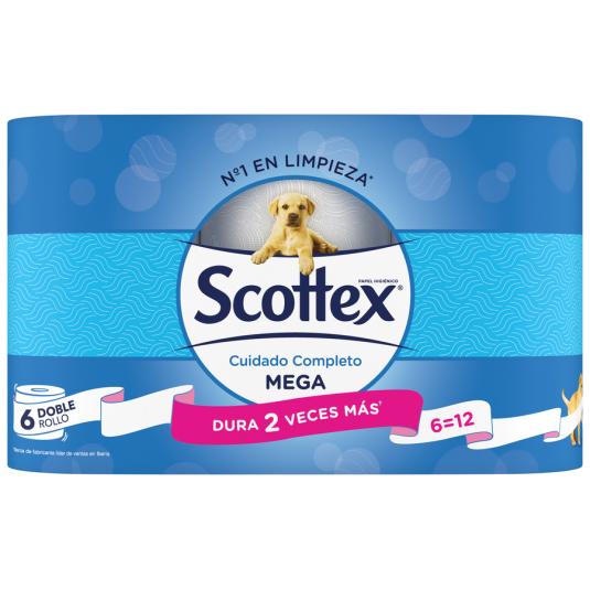 HIGIENICO MEGARROLLO SCOTTEX P-6