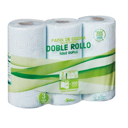 ROLLO COCINA DOBLE DECORADO SELEX P-3