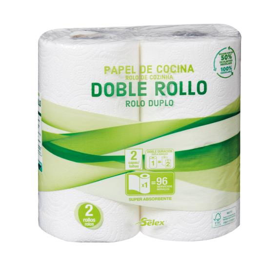 Papel de cocina decorado maxi rollos perfume al limón 2 capas paquete 2  rollos · NICKY · Supermercado El Corte Inglés El Corte Inglés