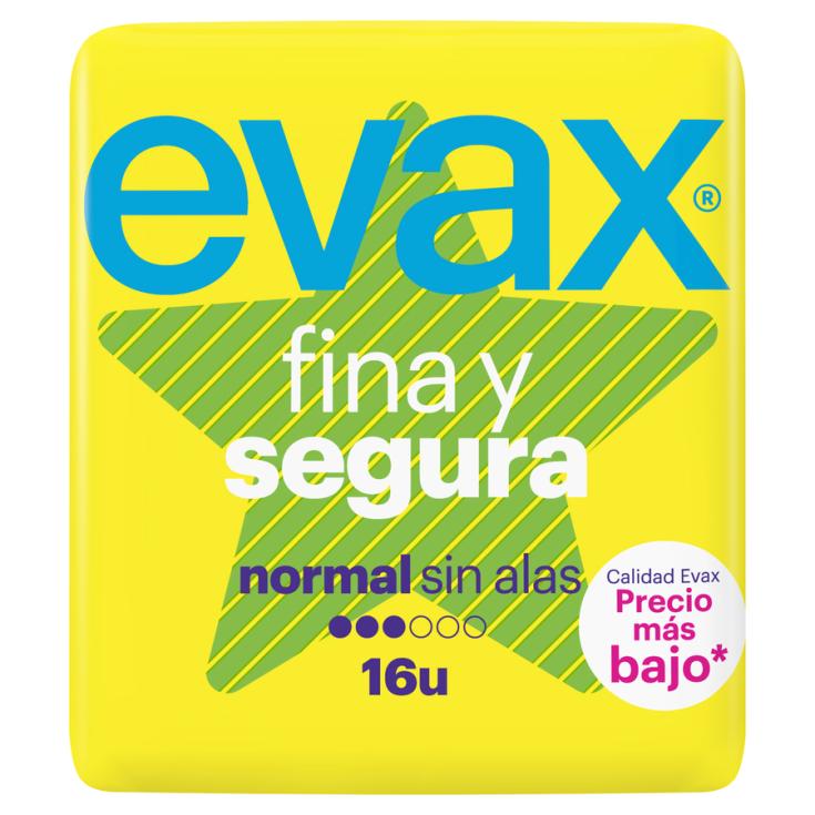 EVAX FINA Y SEGURA NORMAL S/ALAS 16U