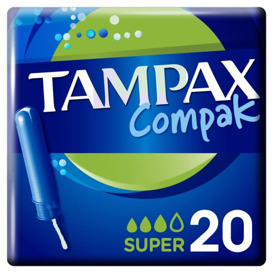 TAMPAX COMPAK SUPER 20
