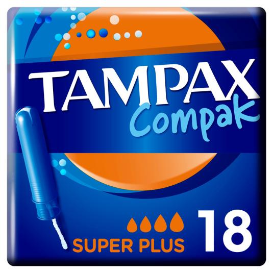 TAMPAX COMPAK SUPERPLUS 18U