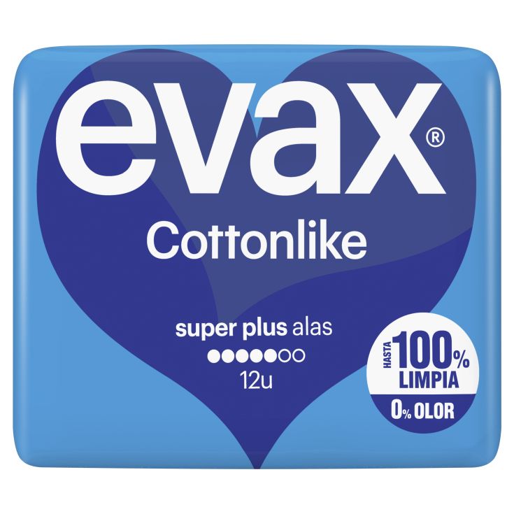 EVAX COTTONLINE ALAS SUPER PLUS 12U