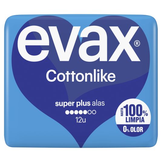 EVAX COTTONLINE ALAS SUPER PLUS 12U