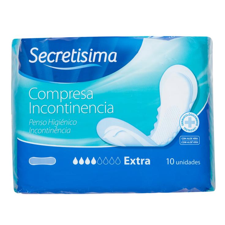 COMP.INCONTINENCIA EXTRA SECRETISIMA 10U