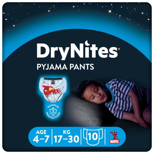 PAÑAL DRYNITES (17-30K) 10U