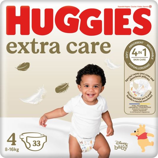PAÑAL HUGGIES T4 (8-16K) 33U