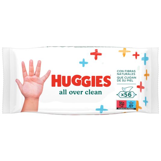 TOALLITA INFANTIL ALOE VERA HUGGIES 56U