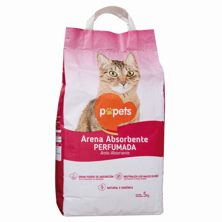 ARENA GATOS PERFUMADA POPETS 5K