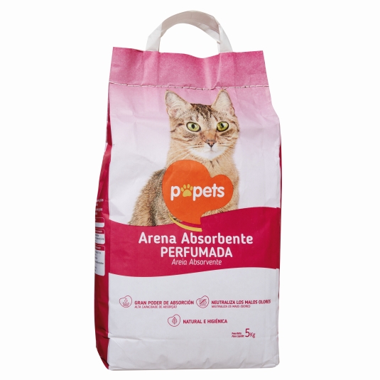 ARENA GATOS PERFUMADA POPETS 5K