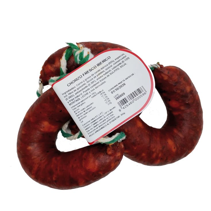 CHORIZO FRESCO IBERICO M.PLAZA