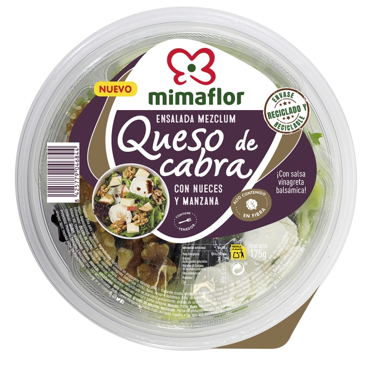 ENS. BOWL QUESO DE CABRA 175G