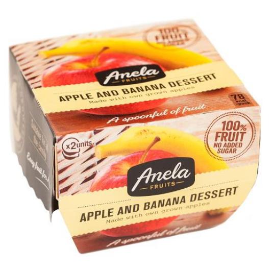 POSTRE 100% MANZANA-PLATANO ANELA P-2