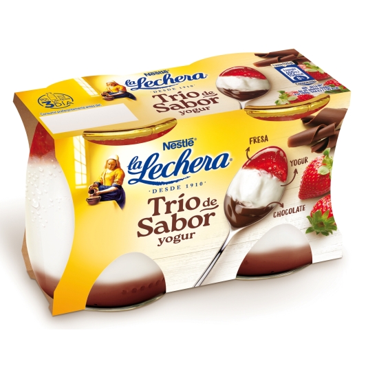 YOG.LA LECHERA TRIO DE SABOR FRE-CHO 2