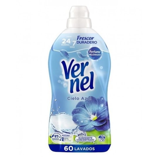 SUAVIZANTE CONC.AZUL CIELO VERNEL 60D