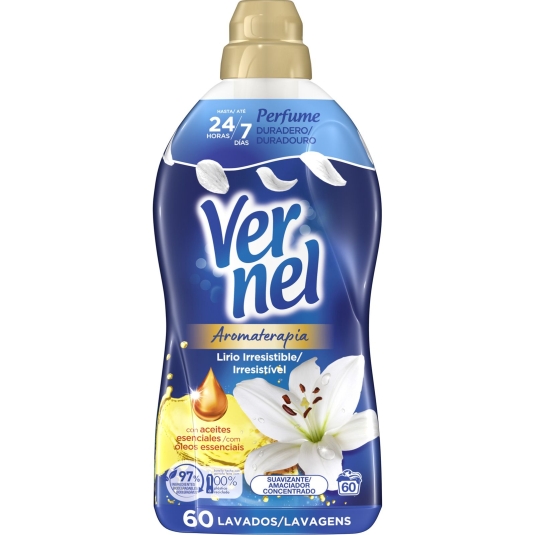SUAVIZANTE CONC.AROMATERAPIA VERNEL 60D