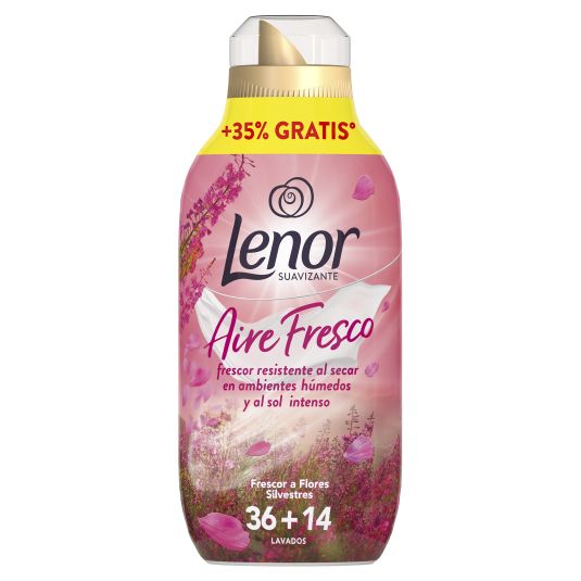 SUAVIZANTE FLORES SILV. LENOR 36+14