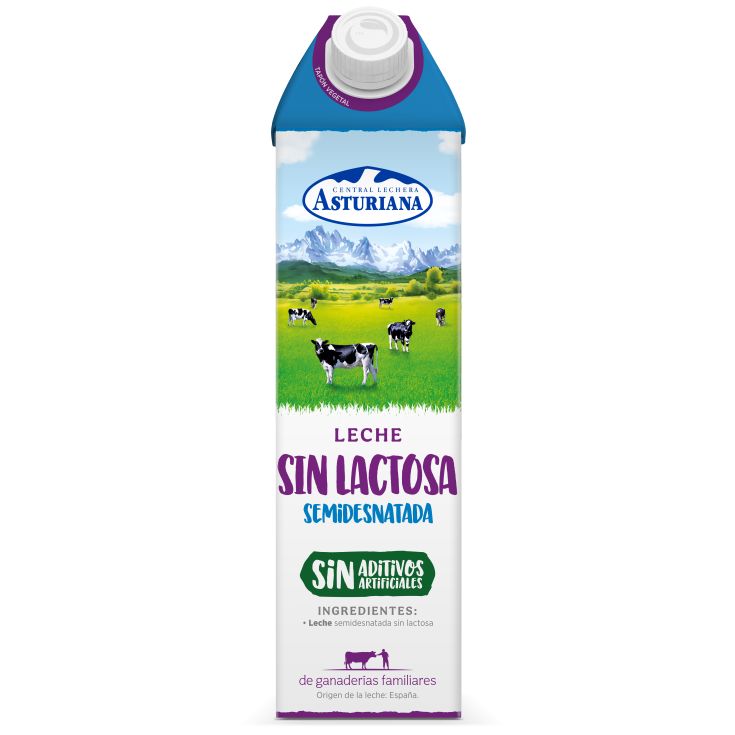  Leche Semidesnatada Asturiana