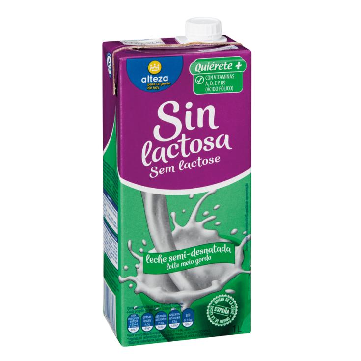 LECHE SEMIDESNATADA S/LACTOSA ALTEZA 1L