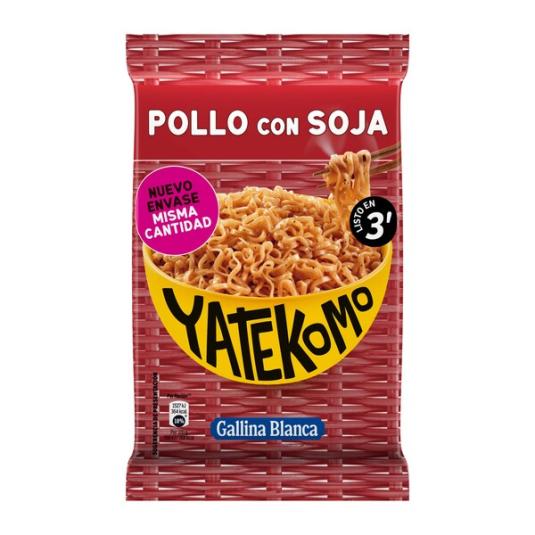 YATEKOMO POLLO C/SOJA BOLSA GALLINA BLAN