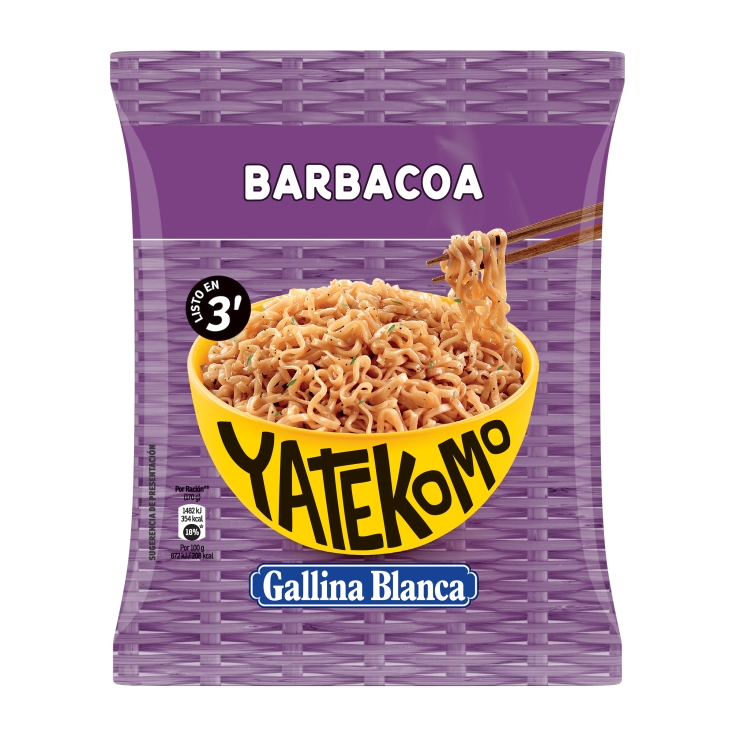 YATEKOMO BARBACOA BOLSA GALLINA BLANCA