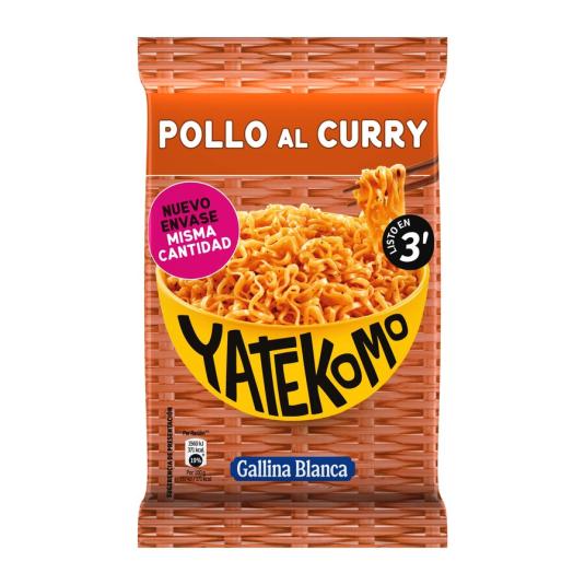 YATEKOMO POLLO CURRY BOLSA GALLINA BLAN