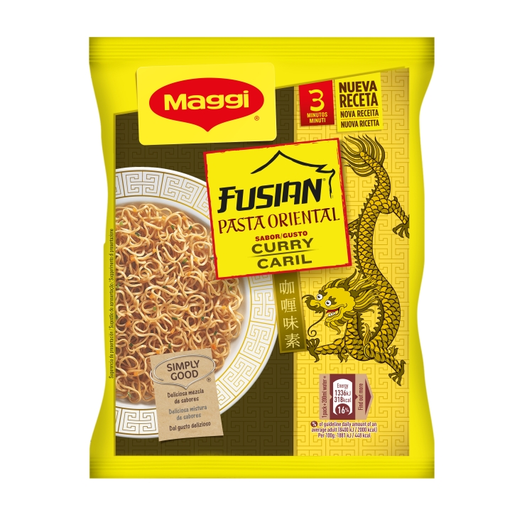 PASTA ORIENTAL CURRY MAGGI 71G