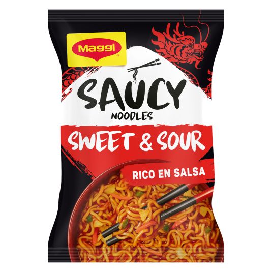 SAUCY NOODLES SWEET&SOUR 128G