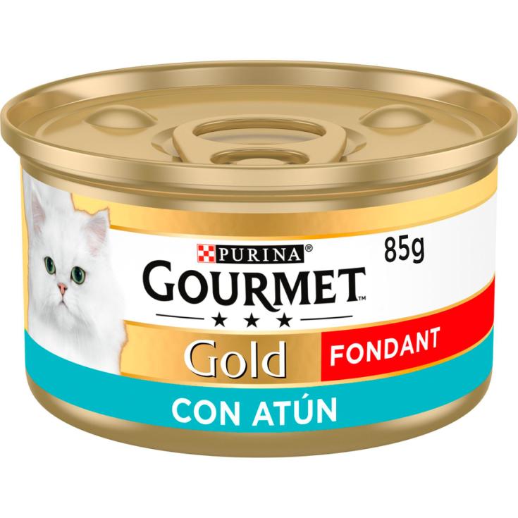GOURMET CAT GOLD FOND.ATUN 85 GR