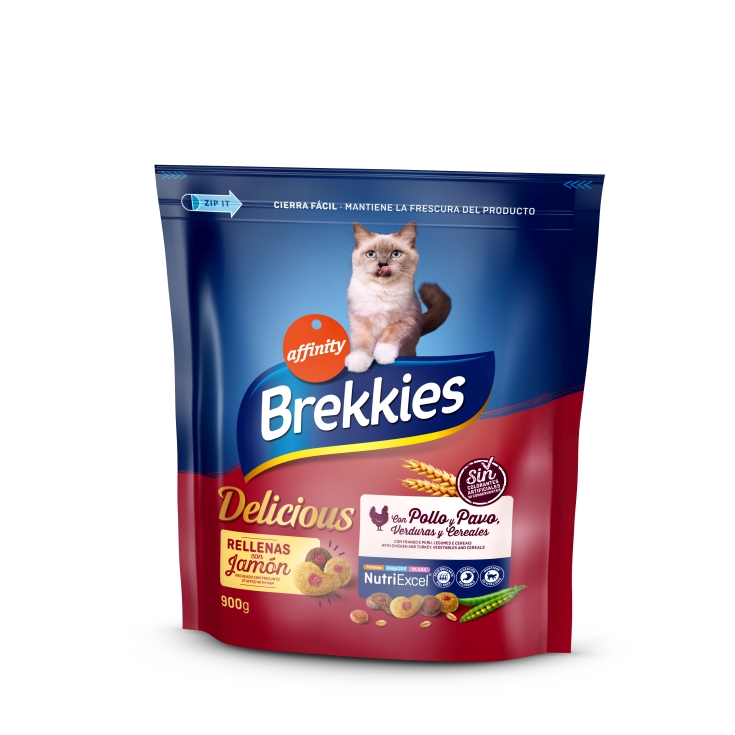 BREKKIES CAT DELICIOUS AVE 900G