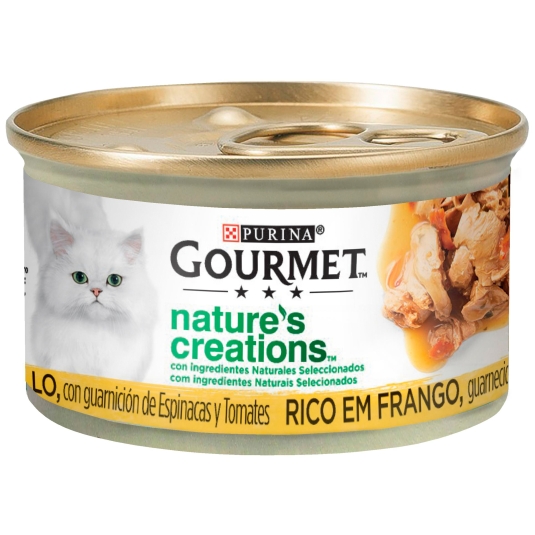 GOURMET CAT MINI FILETES POLLO 85G