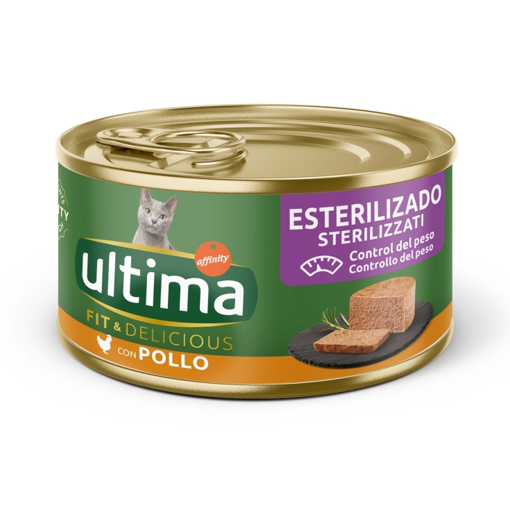 ULTIMA CAT FIT&DELICIUS POLLO 85G