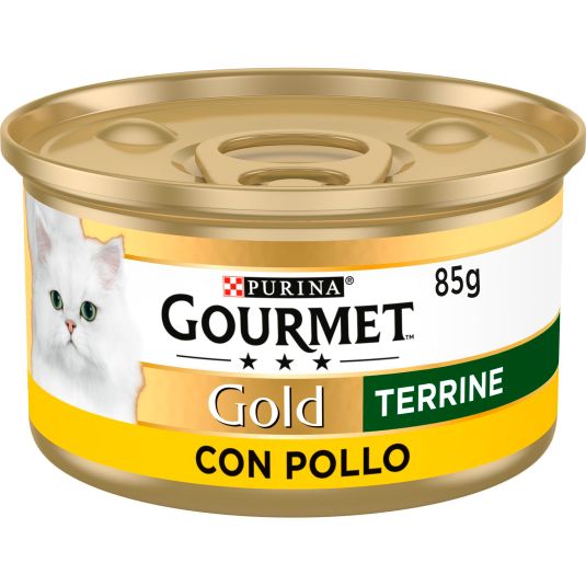 GOURMET CAT GOLD POLLO 85G