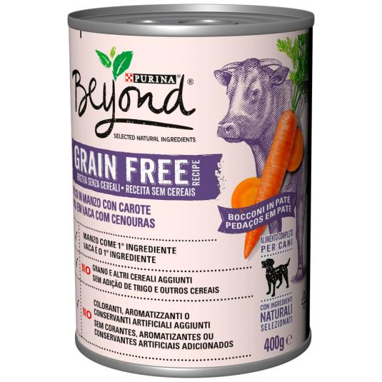 BEYOND DOG HUMEDO FREE BUEY PURINA 400G