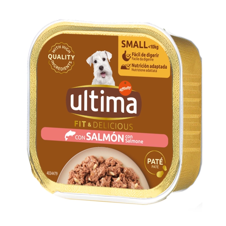 ULTIMA DOG TARRINA SALMON 150G