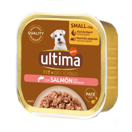 ULTIMA DOG TARRINA SALMON 150G