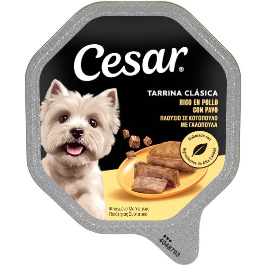 COMIDA HUMEDA PERRO POLLO CESAR 150G