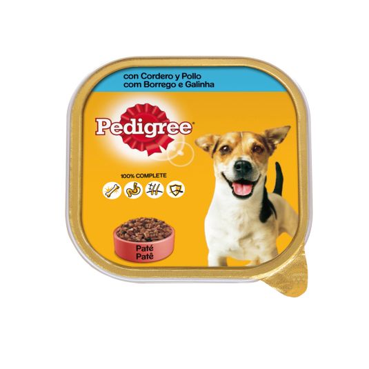 PEDIGREE PERRO CORDERO/POLLO 300G