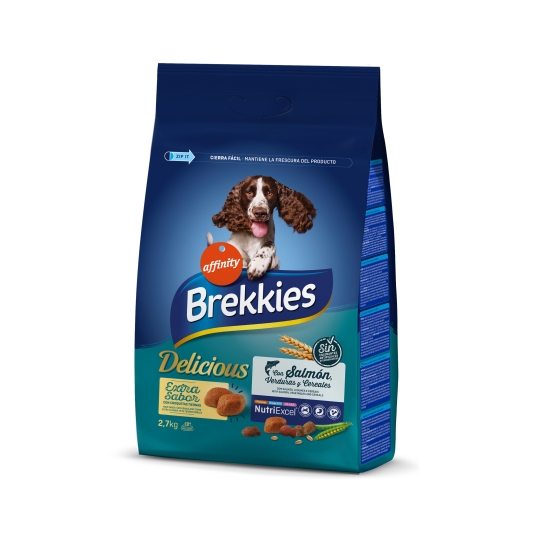 BREKKIES DOG DELIOUS SALMON 2,7K