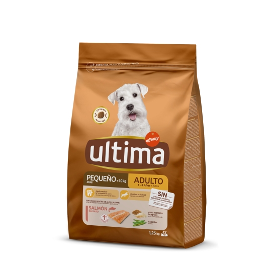 Pienso de pollo para perros cachorros Mini Ultima Dog 800 g.