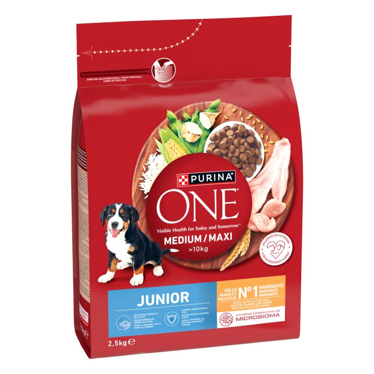 ONE MEDIUM/MAXI JUNIOR POLLO/ARROZ 2,5K