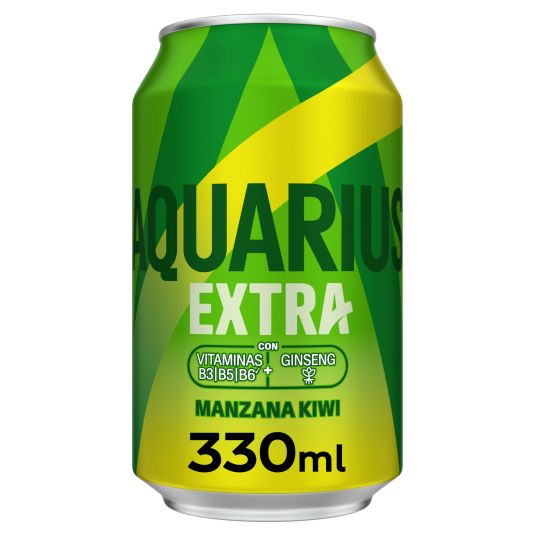 AQUARIUS EXTRA MANZANA KIWI 33CL