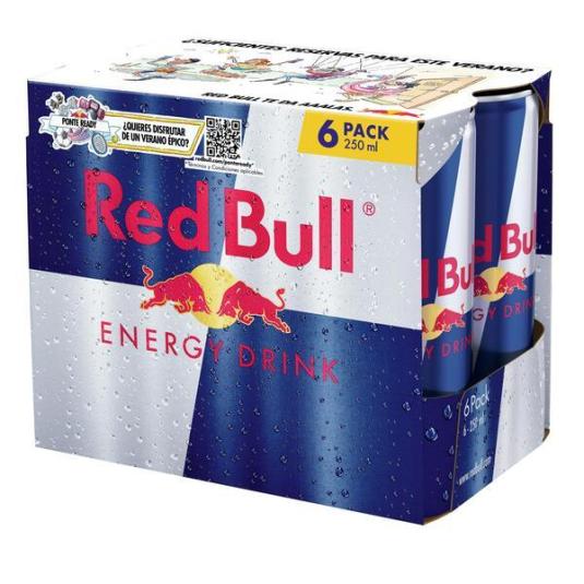 RED BULL 25CL P-6