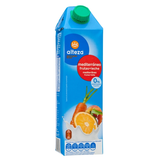 FRUTA+LECHE MEDITERRANEO ALTEZA 1L