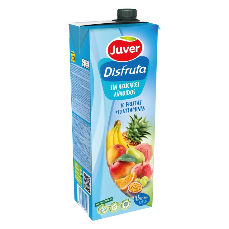 DISFRUTA JUVER 10 FRUTAS/VITAMINAS 1,5L