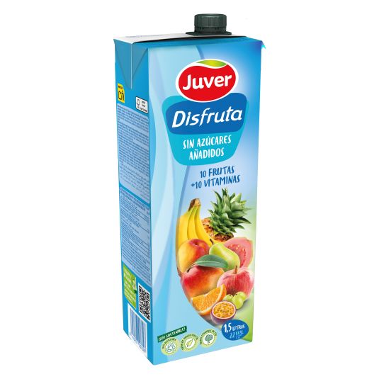 DISFRUTA JUVER 10 FRUTAS/VITAMINAS 1,5L